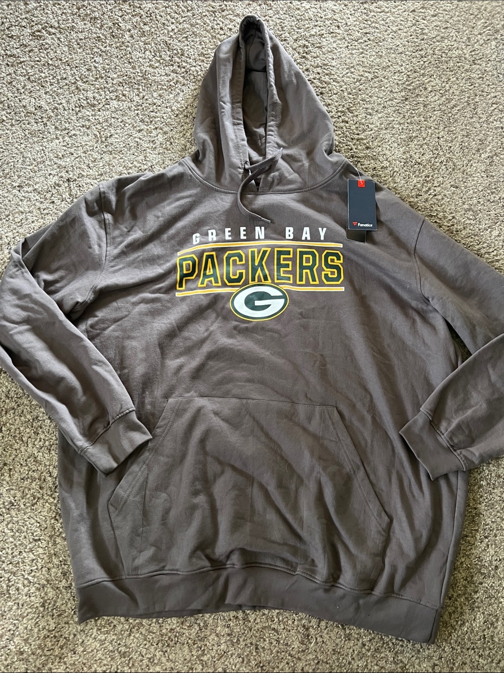 Men's Gray Pullover Hoodie Fanatics